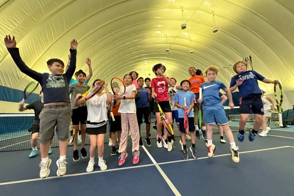 tennis camp for kids at the club of riverdale